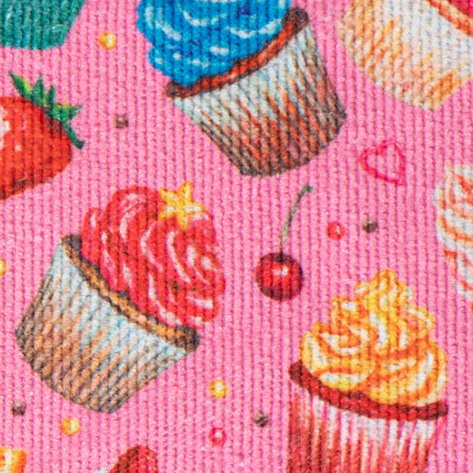 Set de Toallas de Cocina Microfibra Cupcakes