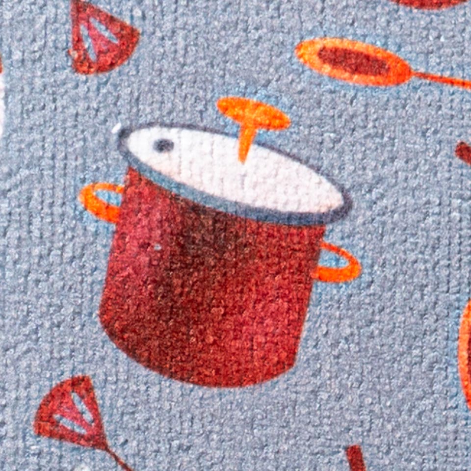 Set de Toallas de Cocina Microfibra Ollas