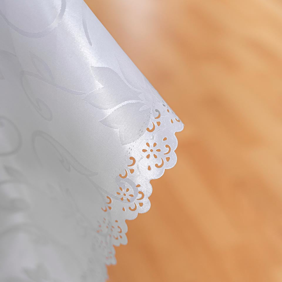 Mantel Rectangular Jacqard Perla #1