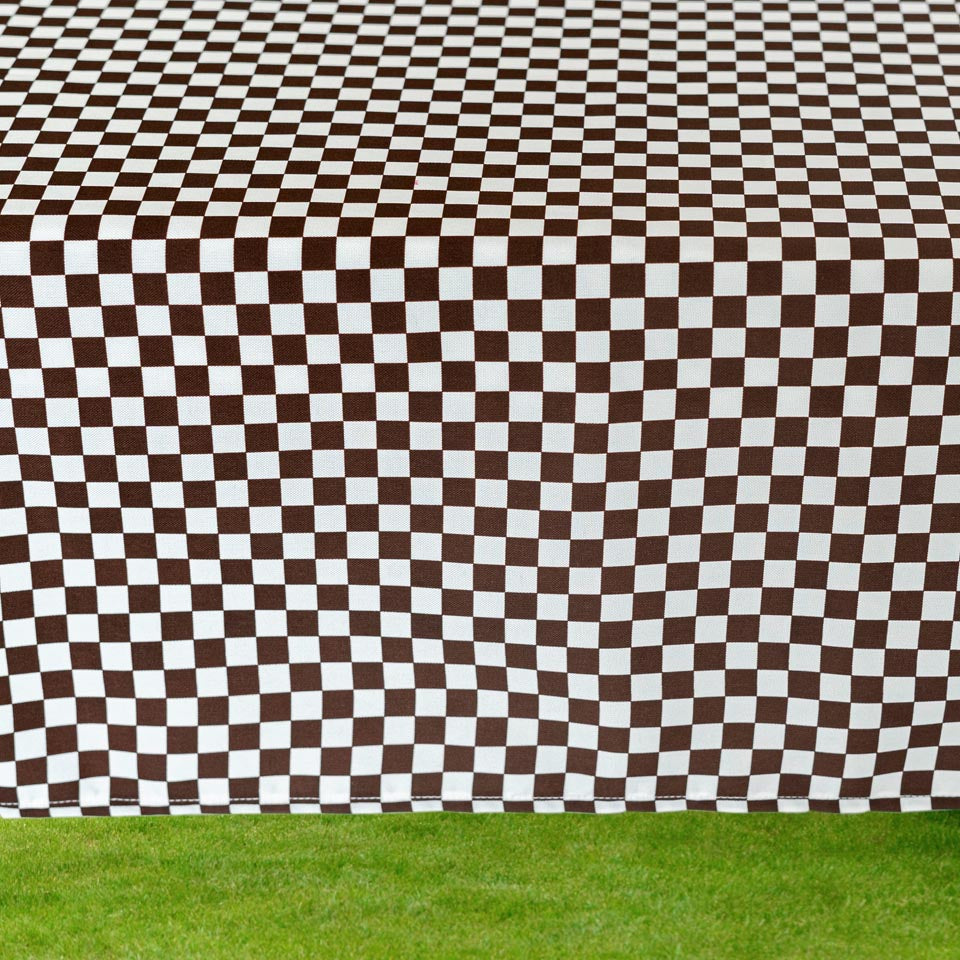 Mantel Rectangular Vichy Café