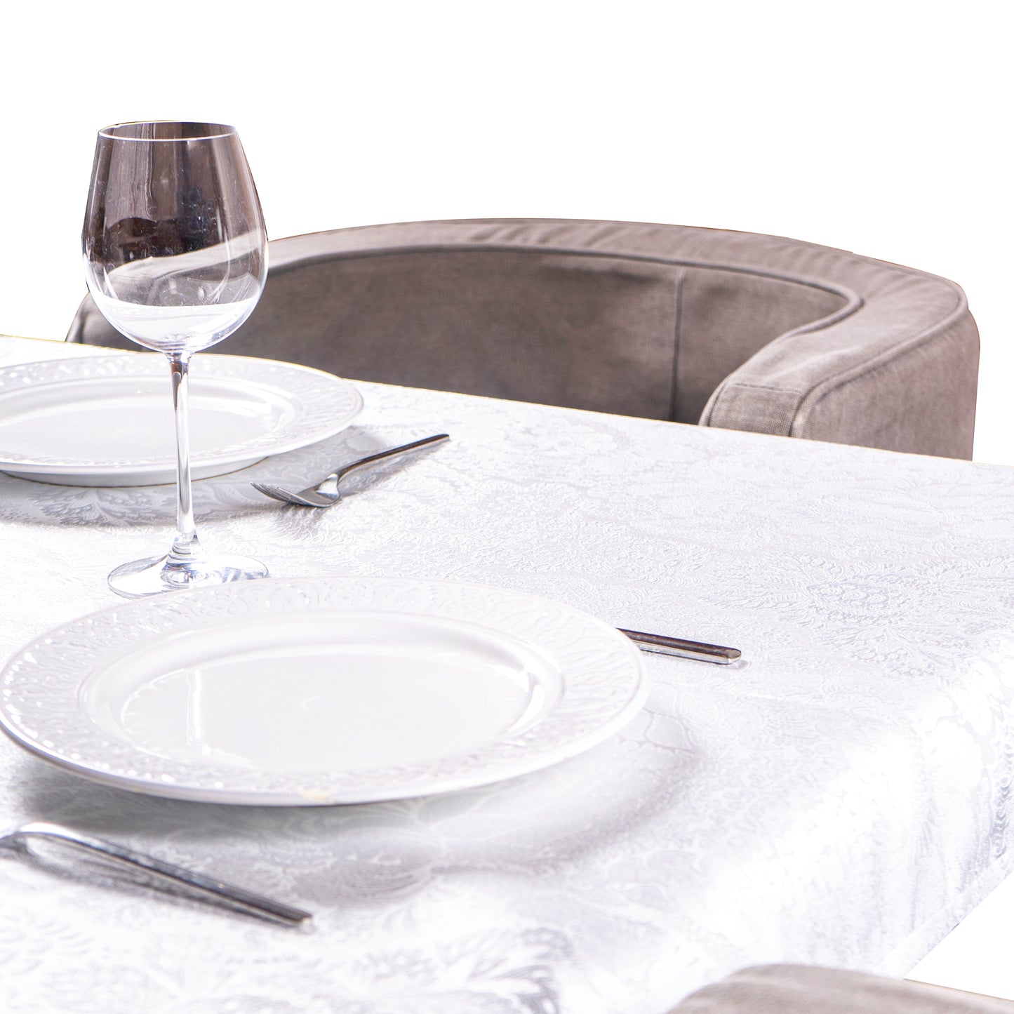 Mantel Rectangular Lux Blanco #2