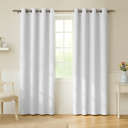 Cortinas Largas Con Aros 2.80 X 2.10 M Alfer Home Jgo 2 Pzas