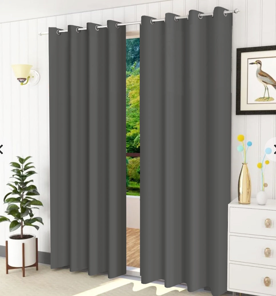 Cortinas Con Aros Jumbo 3.00 X 2.30 M Alfer Home Jgo 2 Pzas