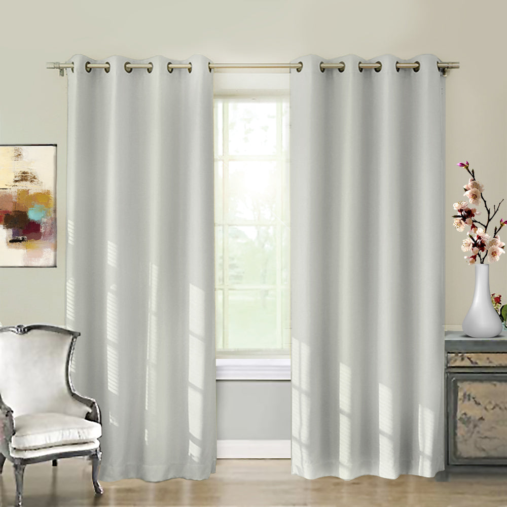Cortinas Largas Con Aros 2.80 X 2.10 M Alfer Home Jgo 2 Pzas