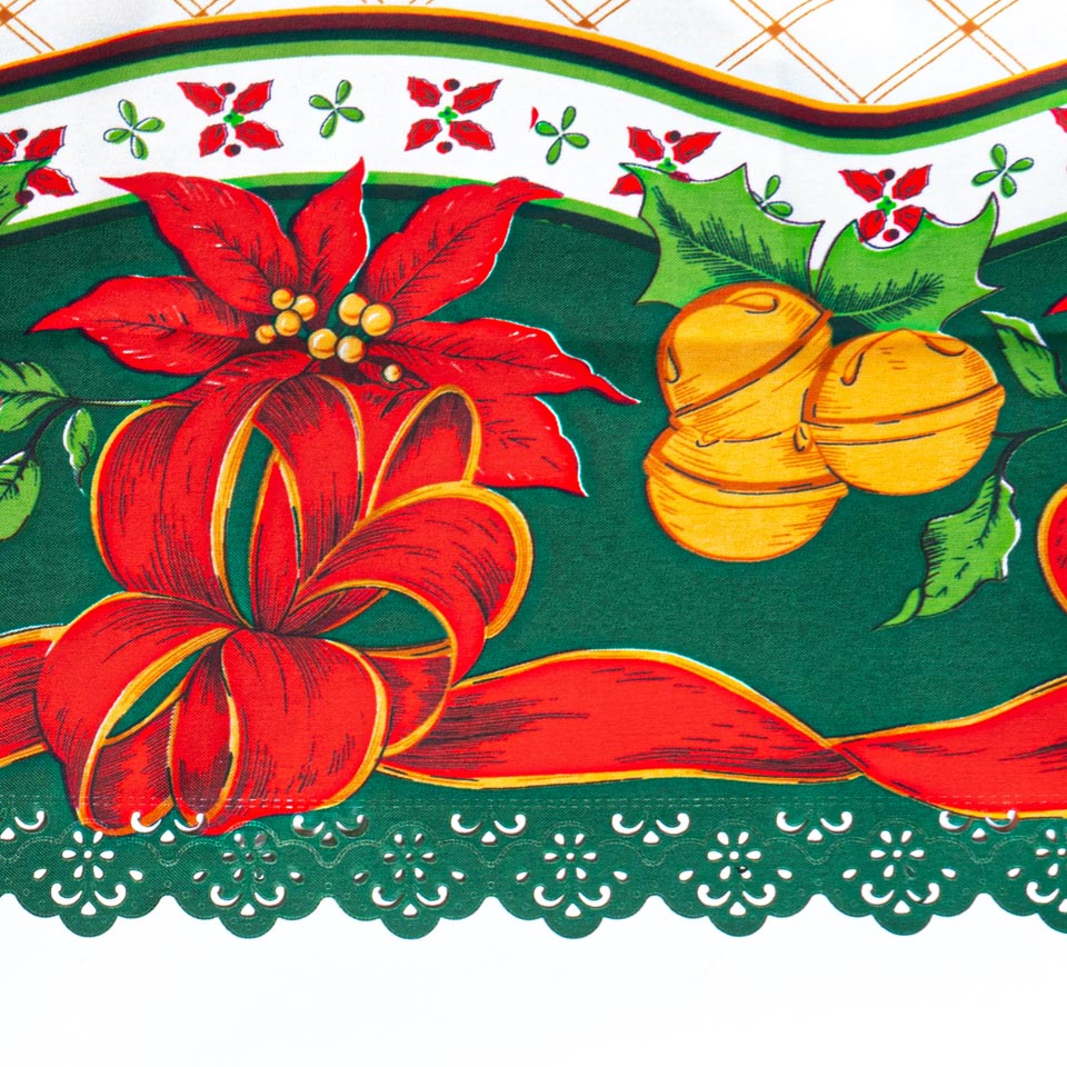 Mantel Rectangular Navidad Verde 1776